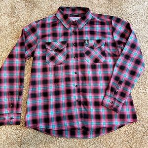 Women’s Dixxon Shreddy Flannel- XL